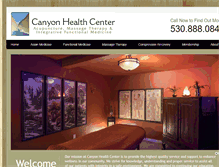 Tablet Screenshot of canyonhealth.com